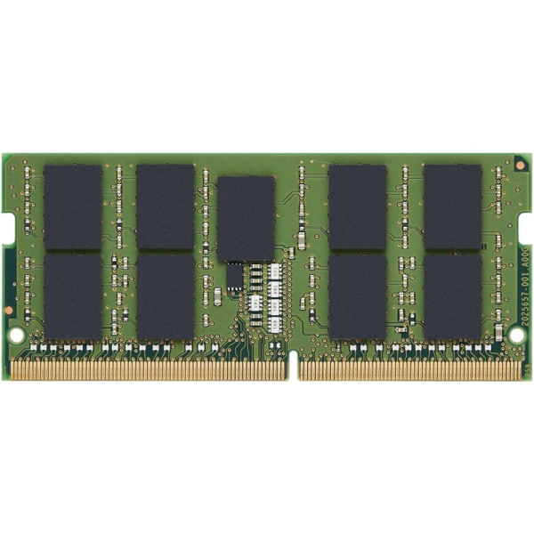 32GB DDR4 2666MT/s ECC Unbuffered SODIMM CL19 2RX8 1.2V 260-pin 16Gbit Micron F KSM26SED8/32MF