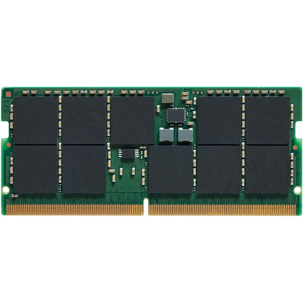 32GB DDR5 4800MT/s ECC Unbuffered SODIMM CL40 2RX8 1.1V 260-pin 16Gbit KTL-TN548T-32G