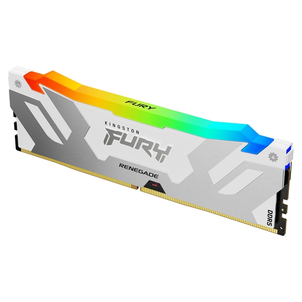 16GB DDR5 7600MT/s CL38 DIMM FURY Renegade RGB White XMP KF576C38RWA-16