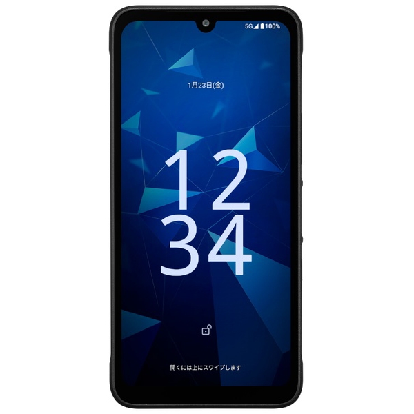 京セラ 法人向け5Gスマートフォン DIGNO SX5 ブラック(MediaTek