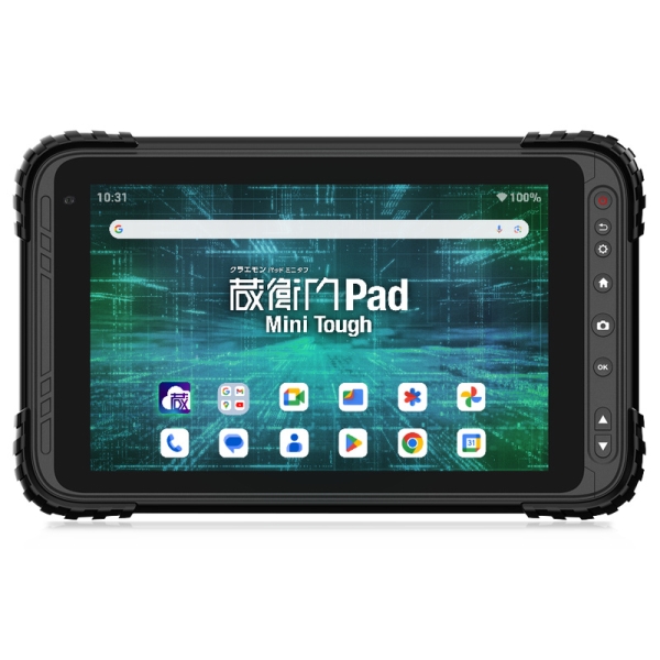 qPad Mini Tough ^ubgėpf (SDM680/4GB/eMMCE64GB/Android 12/8^/SIMXbg:/Wi-FiELTEΉ) KP12-NVSKO