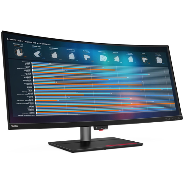 ThinkVision P40w-20 (39.7^/5120×2160/DisplayPort×1AHDMI×1AUSB Type-C×2//Xs[J[Ȃ) 62C1GAR6JP