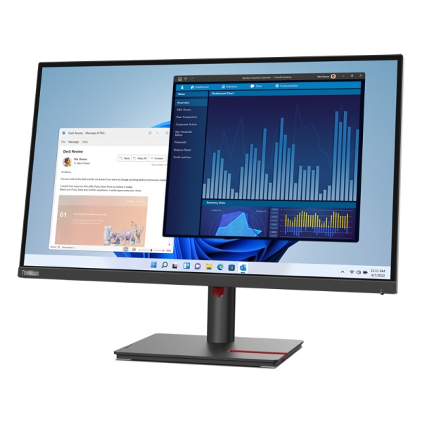 ThinkVision T27p-30 (27^/3840×2160/DisplayPort x1AHDMI x1AUSB Type-C x1//Xs[J[Ȃ) 63A9GAR1JP