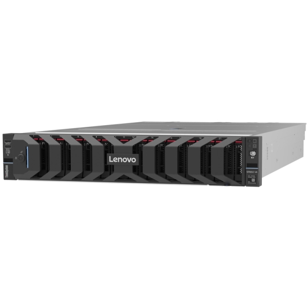 ThinkSystem SR650 V4(HS 2.5)/Xeon-6515P(16) 2.30GHz-6400MHz×1/PC5-51200 16.0GB(16×1)/RAID-9350-8i/Quad-1GbE-OCP/POW(800W×2)/OSなし/3年保証9x5(CRU-NBD)/SS90 7DGDA00HAP