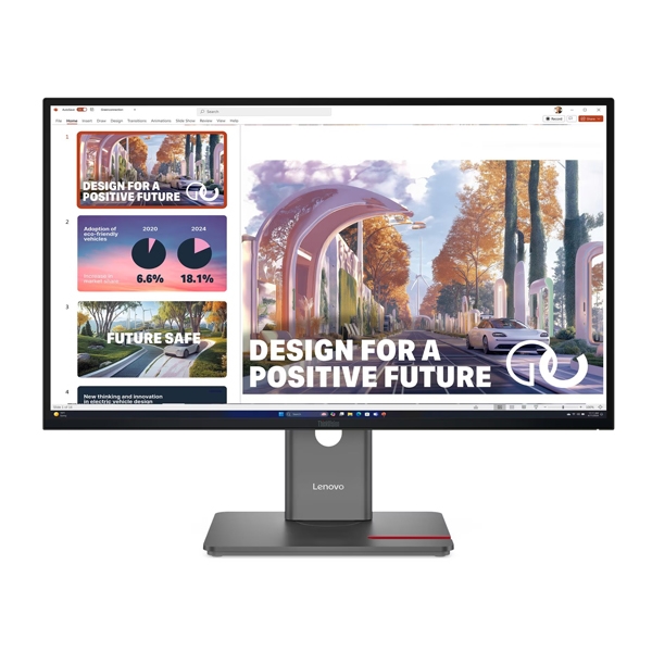 レノボ・ジャパン ThinkVision P27QD-40 (27型ワイド液晶ディスプレイ