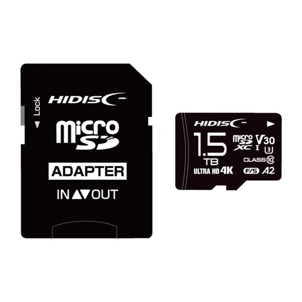 microSDXCJ[h ^Cv 1.5TB Class10 UHS-1Xs[hNX3 V30 A2Ή SDϊA_v^t HDMCSDX1.5TA2V30