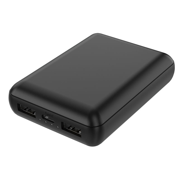 HIDISC コンパクトモバイルバッテリー 10000mAh ブラック HD3-MBTC10000BK