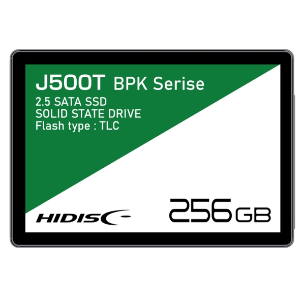 HIDISC 2.5inch SATAIII TLC SSD LINVABiCStbV 256GB HDJ500T-BPK256SSD Bulk