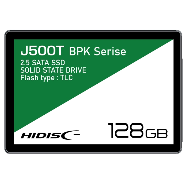 HIDISC 2.5inch SATAIII TLC SSD LINVABiCStbV 128GB HDJ500T-BPK128SSD Bulk