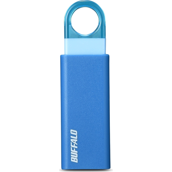 I[g^[@\ mbNXCh USB3.1(Gen1)/USB3.0Ή USB[ 16GB u[ RUF3-KS16GA-BL