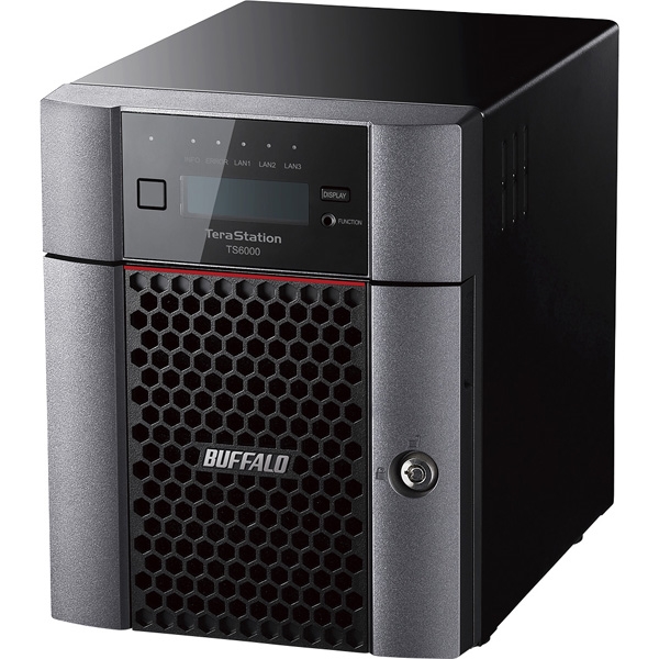 バッファロー TeraStation TS6000シリーズ 4ベイ デスクトップNAS 48TB