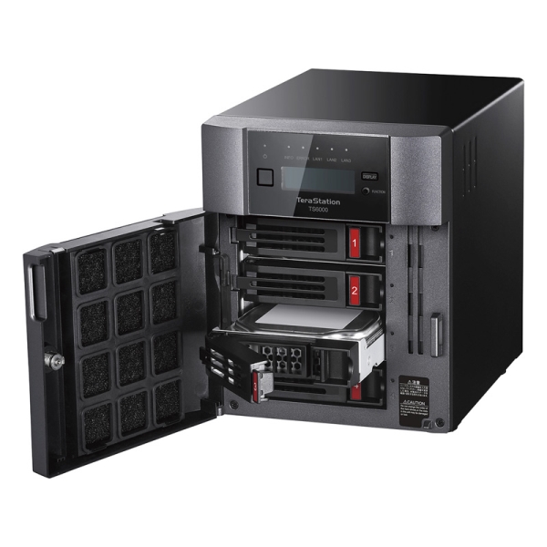 バッファロー TeraStation TS6000シリーズ 4ベイ デスクトップNAS 48TB
