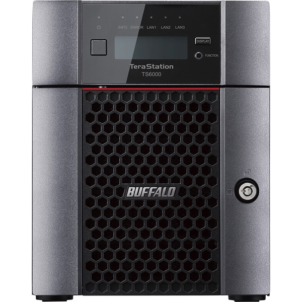 バッファロー TeraStation TS6000シリーズ 4ベイ デスクトップNAS 48TB