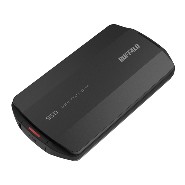 PC対応 USB3.2(Gen2)対応 高速モデル Type-A/C対応 SSD 2.0TB ブラック SSD-PHP2.0U3-BA