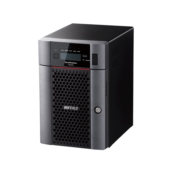 TeraStation TS5620DNシリーズ 6ドライブNAS 120TB TS5620DN12006