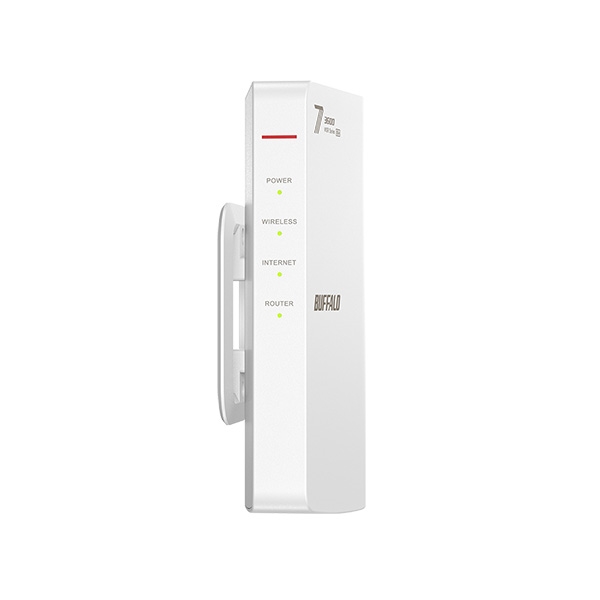 BUFFALO バッファロー wifi7 3600 standard ホワイト バッファロー（Buffalo） Wi-Fi 7(11be)対応デュアルバンドWi-Fi