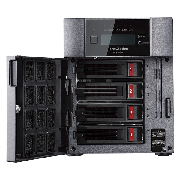 BUFFALO TeraStation NAS TS3220DN0402 新品 Tera Station バッファロー TS3220DN0402 4TB NAS TeraStation 2ベイ
