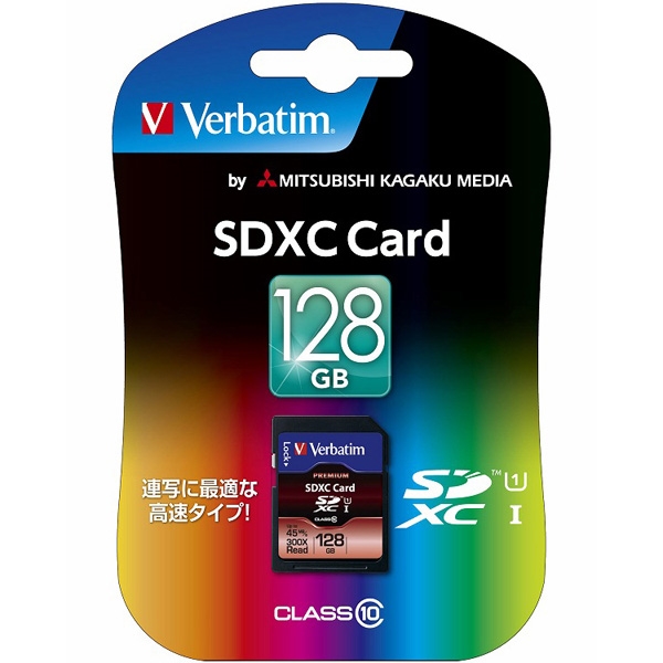 SDXC Card 128GB Class 10 SDXC128GJVB2