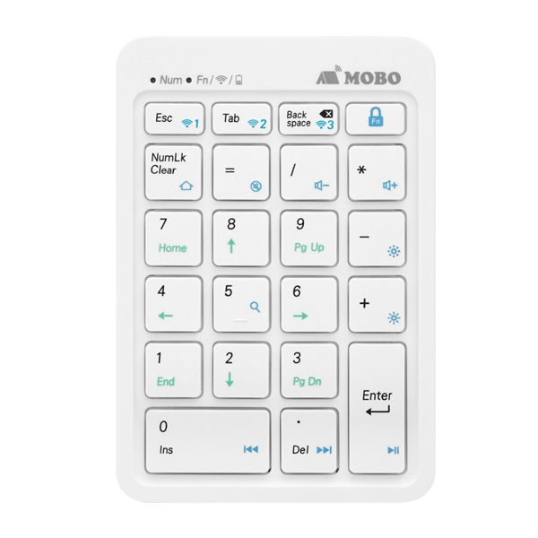 Tenkey Pad 2 Duo zCg  AM-NPBW22-WH