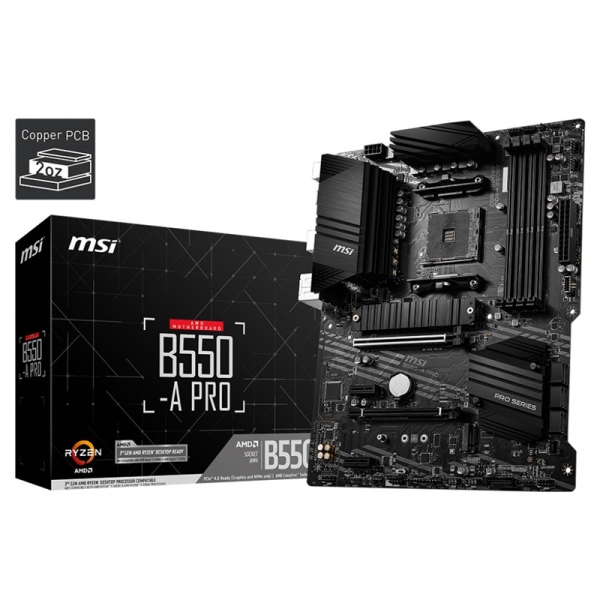 MSI AMD B550 Chipset搭載ATXマザーボード/AMD AM4 socket 3rd Gen AMD  