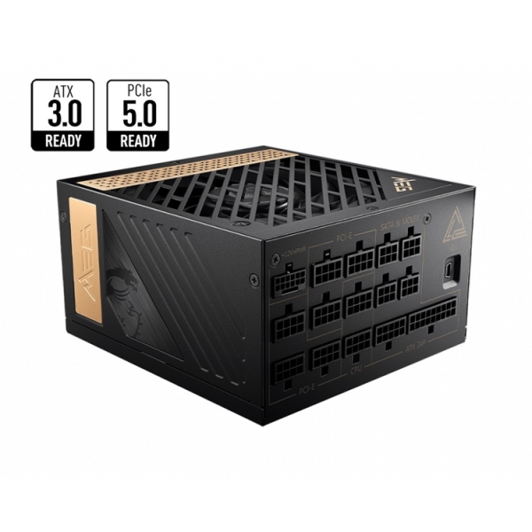 ATX3.0 GEN5Ή 1300W 80PLUS PlatinumtW[ATXd MEG AI1300P PCIE5