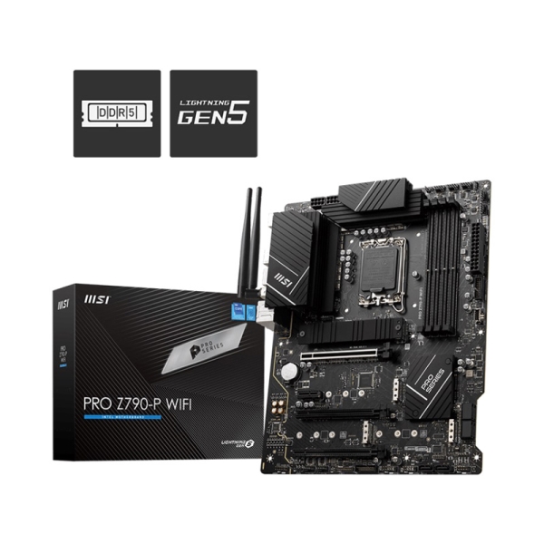 Intel Z790 Chipset搭載マザーボード/DDR5メモリ版/LGA1700 PRO Z790-P WIFI