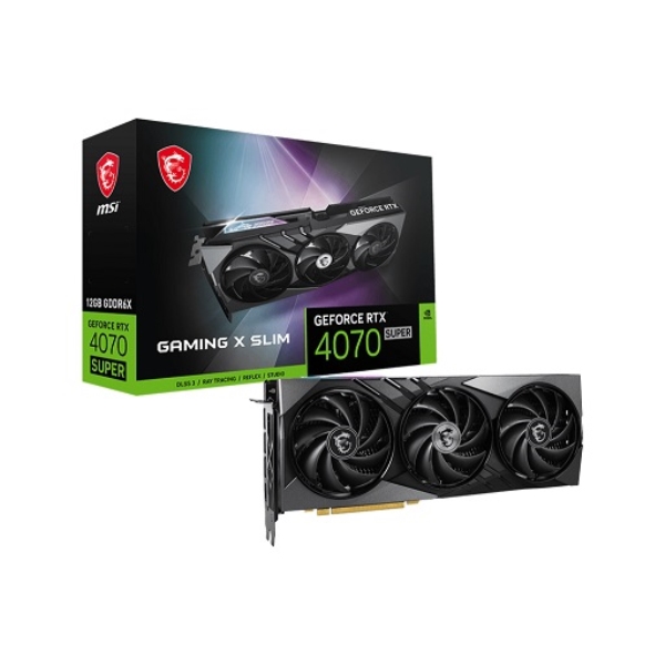 GeForce RTX 4070 SUPER  OtBbNJ[h GeForce RTX 4070 SUPER 12G GAMING X SLIM