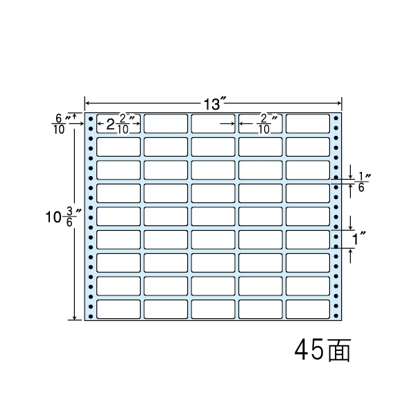 Axu[ 13×10E3/6C` 45 56mm×25mm 50022500 NC13PB