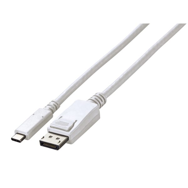 USB Type-C - DisplayPort ϊP[u (2m) zCg CP200-WT