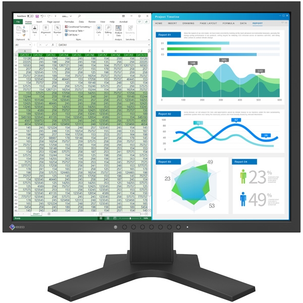 tfBXvC 21.3^/1600×1200/DVIAD-SubADisplayPort/ubN/Xs[J[:Ȃ S2134-HBK