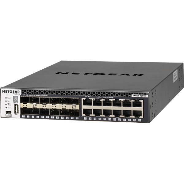 M4300-12X12F 10GBASE-T 12|[g + 10G SFP+ 12Xbg Layer3}l[WXCb`(X^bJu) yCt^Cn[hEFAۏ؁z XSM4324S-100AJS