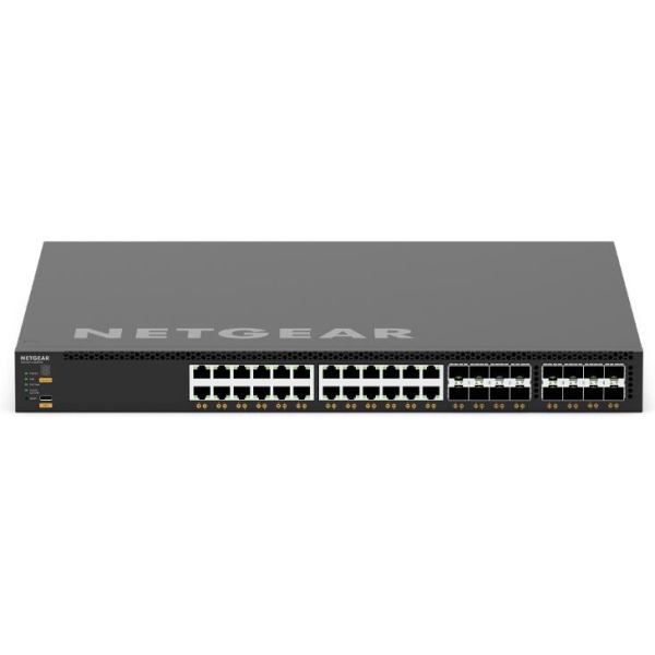 PoE++Ή (290W-1770W) 10G/5G/2.5G/1G|[g×24 10G SFP+Xbg×8 25G SFP28Xbg×8 t}l[WXCb` M4350-24X8F8V XSM4340V-100AJS