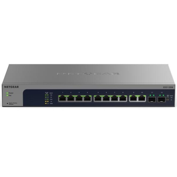 NETGEAR Inc. XS512EM マルチギガ対応10Gx10ポート SFP+x2ポート