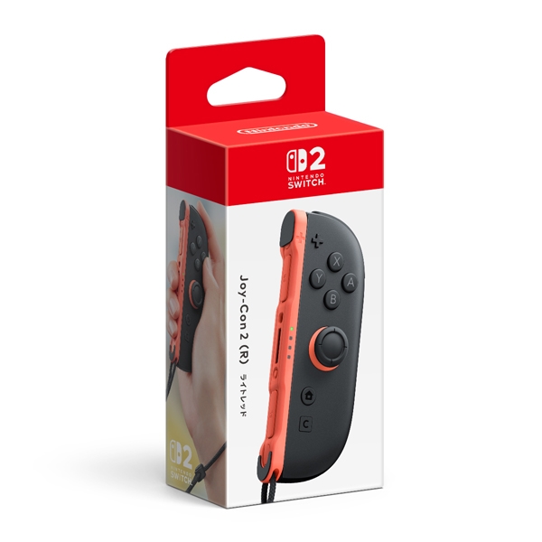 任天堂 Joy-Con 2 (R) ライトレッド BEE-A-JRKCA - NTT-X Store