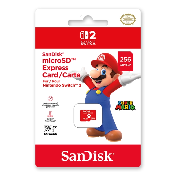 任天堂 SanDisk microSD Express Card 256GB for Nintendo