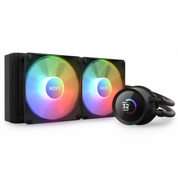 CPUN[[ KRAKEN RGB 240 Black RL-KR240-B1