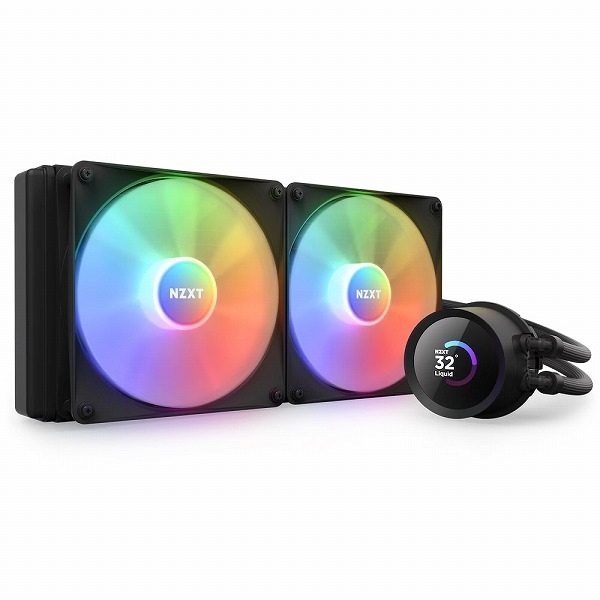 CPUN[[ KRAKEN RGB 280 Black RL-KR280-B1