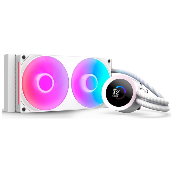 ȈՐCPUN[[ Kraken Plus 240 RGB v2(White) RL-KR240-W2