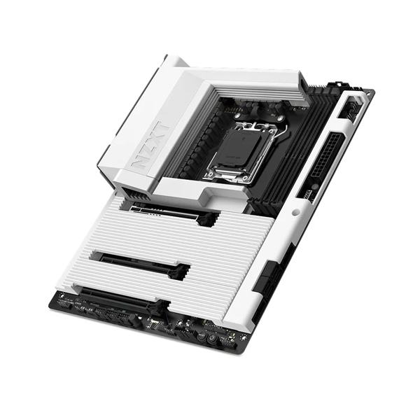 NZXT N7 B850 ATXゲーミング マザーボード ホワイト N7-B85XT-W1