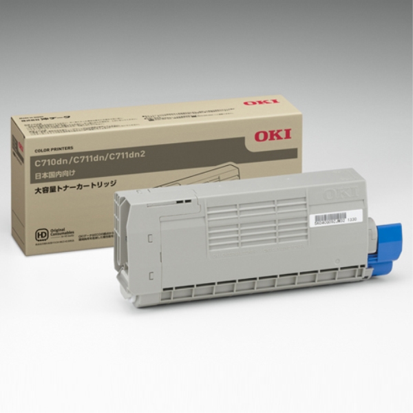 大容量トナーカートリッジ シアン (C711dn/C711dn2) TNR-C4GC2