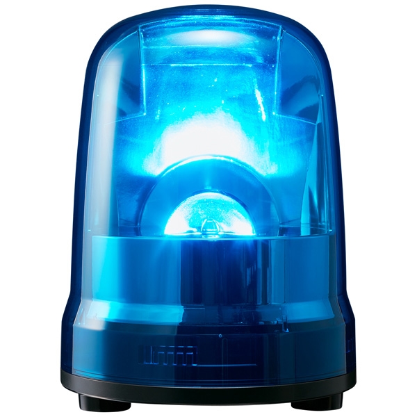 大型LED回転灯 青 AC100V SKP-M2-B