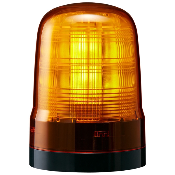 中型LED回転灯 黄 DC12～24V SF10-M1KTN-Y