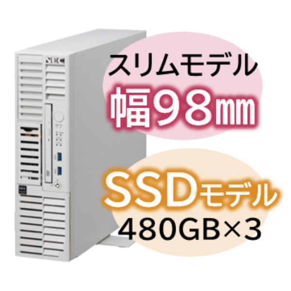 Express5800/D/T110m-S Xeon E-2414 4C/16GB/SSD 480GB*3 RAID5/W2022/^[ 3Nۏ NP8100-2993YPAY