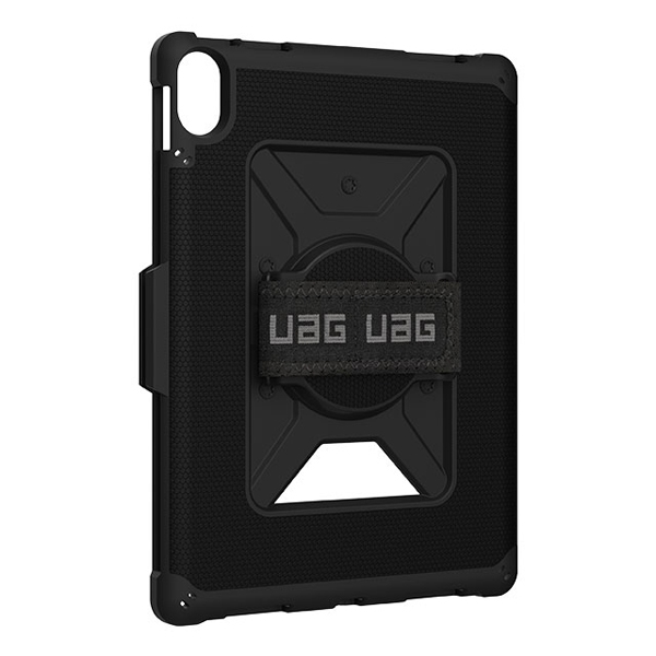 UAG社製 iPad(第10世代)用METROPOLIS with HandStrap Case (ブラック) UAG-IPD10HS-BK