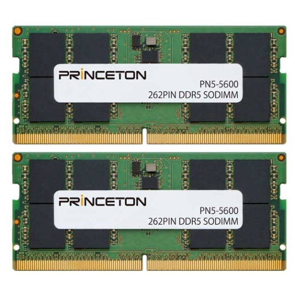 64GB(32GB 2g) DDR5-5600 262PIN SODIMM PN5-5600-32GX2