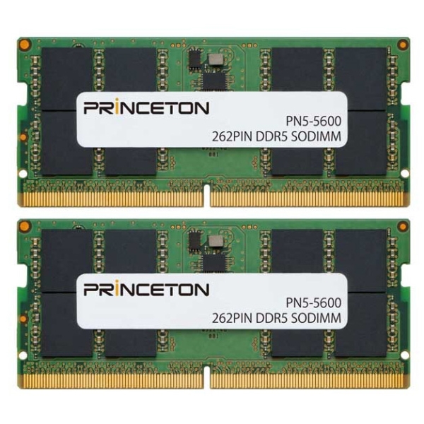 16GB(8GB 2g) DDR5-5600 262PIN SODIMM PN5-5600-8GX2