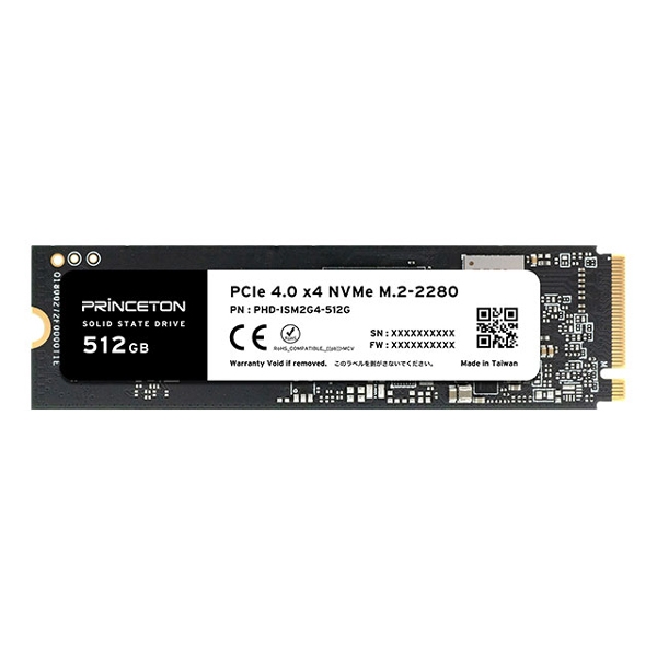 M.2 PCIe 4.0 x4 NVMeΉ ^SSD (512GB) PHD-ISM2G4-512G