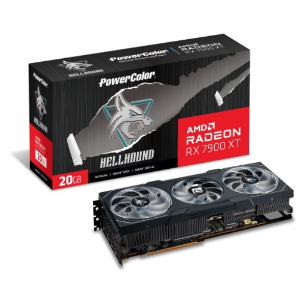 Hellhound AMD Radeon RX 7900 XT 20GB RX7900XT 20G-L/OC