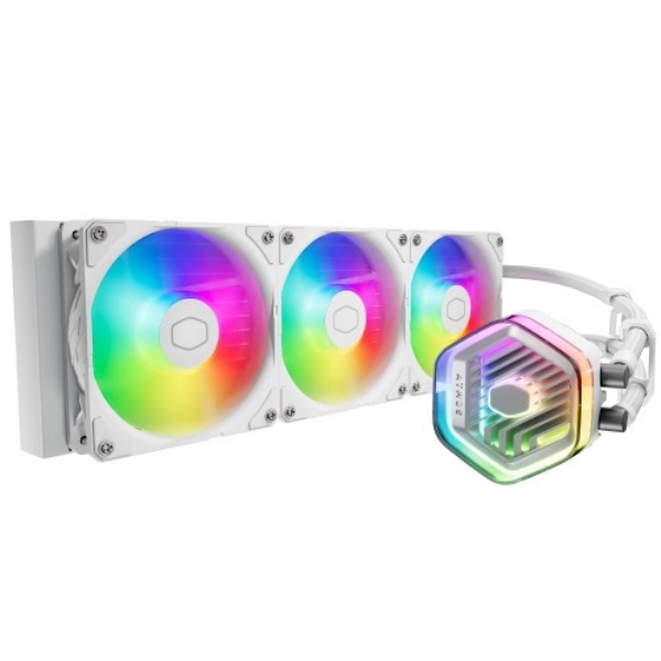 MasterLiquid 360 Atmos White/360mmCPUN[[/zCgf/ŐV^fA`o[|v/Intel LGA1700/1200/1151/1150/1155/1156/AMD AM5/AM4\PbgΉ MLX-D36M-A25PZ-RW