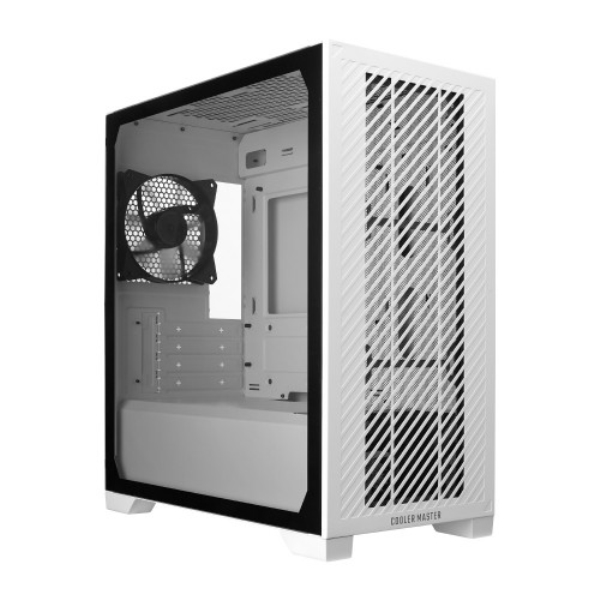 Elite 301 White Lite/MicroATX PCP[X/zCg/ʋCɗDꂽtbgfUC/USB 3.2 Gen1 Type-C/280mmWG[^[Ή E301L-WGNN-S00